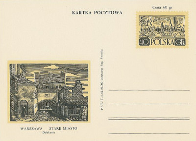 Cp 210 a III - Warszawa Stare Miasto