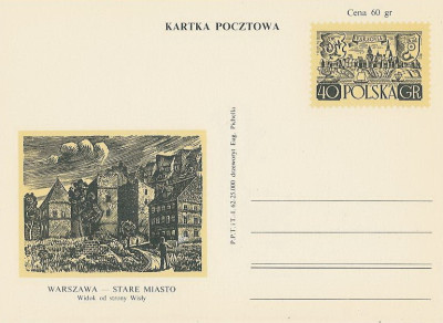 Cp 210 a IX - Warszawa Stare Miasto