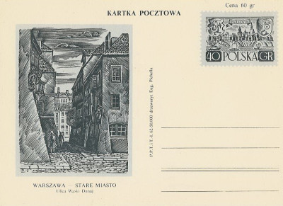 Cp 210 b VI - Warszawa Stare Miasto