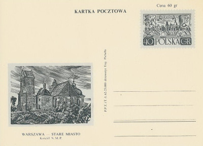 Cp 210 b VII - Warszawa Stare Miasto
