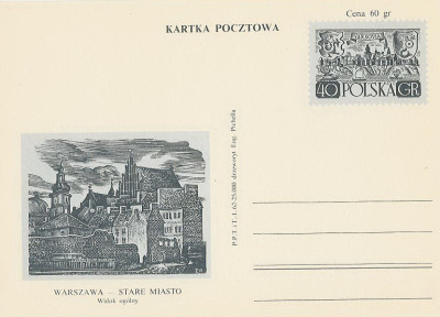 Cp 210 b X - Warszawa Stare Miasto