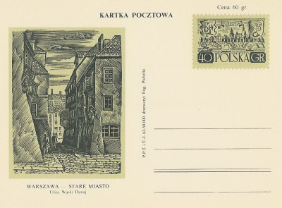 Cp 210 c VI - Warszawa Stare Miasto