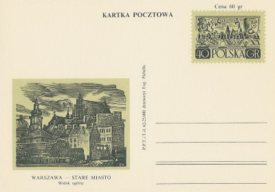 Cp 210 c X - Warszawa Stare Miasto