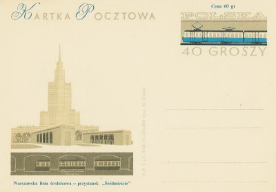 Cp 236 c : Warszawa dworce - Śr&oacute;dmieście