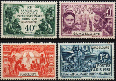 GWADELUPA 1931-kompletna seria.