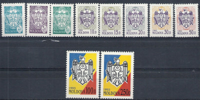 1993 r Mołdawia Mi 68 - 77**