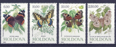 1993 r Mołdawia Mi 78 - 81**