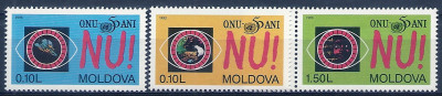 1995 r Mołdawia Mi 185 - 187**