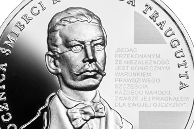10 zł, 160. rocznica śmierci Romualda Traugutta