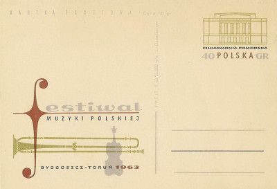 Cp 227 - Festiwal Muzyki Polskiej w Bydgoszczy