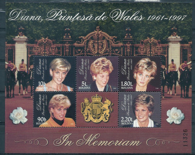 1998 r. Mołdawia Ark 284 - 288**