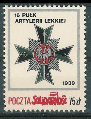 Solidarność (S426)- odznaka 16 Pułk Artylerii