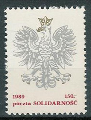 Solidarność (S470)- 89 Orzeł w koronie (srebrny)