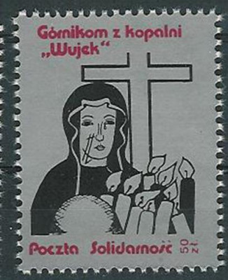 Solidarność (S603)- G&oacute;rnikom z kop. Wujek (czer)