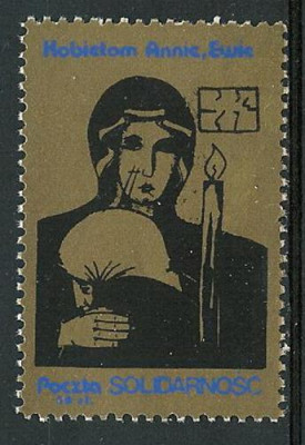 Solidarność (S644)- Kobietom Annie, Ewie (złoty-nieb)