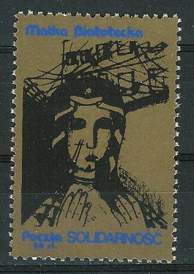 Solidarność (S645)- Matka Białotecka (złoty-nieb)