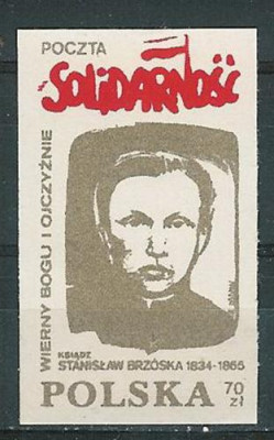 Solidarność (S748)- St. Brz&oacute;ska (złoty-biały)