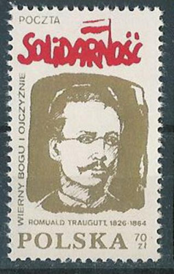 Solidarność (S750)- Romuald Traugutt (złoty)
