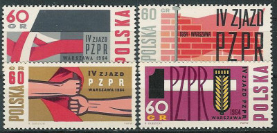 ZC 1351-54 : IV Zjazd PZPR