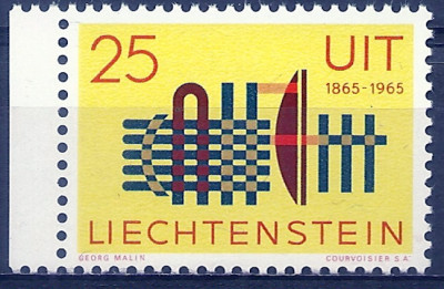 1965 r Liechtenstein  Mi 462**