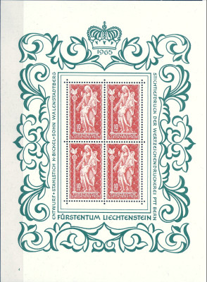 1965 r Liechtenstein Ark 453**