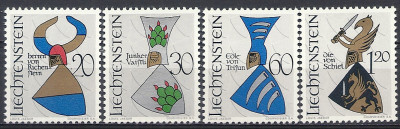 1966 r Liechtenstein  Mi 469 - 472**