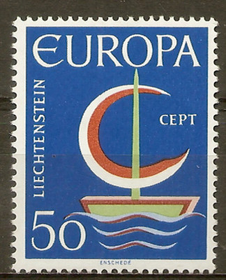1966 r Liechtenstein  Mi 473**