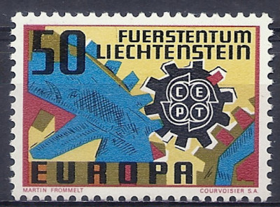 1967 r Liechtenstein  Mi 478**