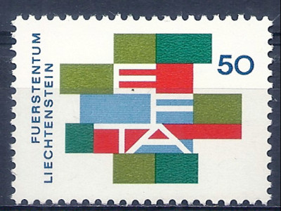 1967 r Liechtenstein  Mi 485**