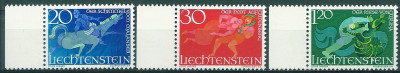 1967 r Liechtenstein  Mi 479 - 481**