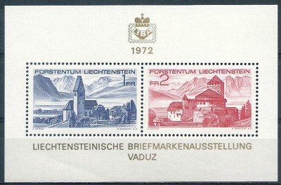 1972 r Liechtenstein  Blok 11**