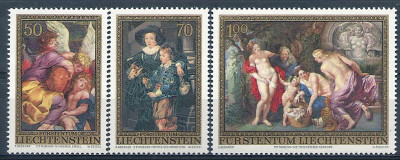 1976 r Liechtenstein Mi 659 - 661**