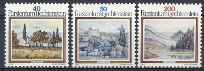 1983 r Liechtenstein Mi 825 - 827**
