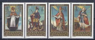 2003 r Liechtenstein Mi 1330 - 1333**