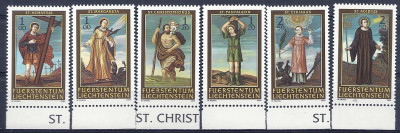 2004 r Liechtenstein Mi 1345 - 1350**