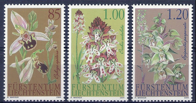2004 r Liechtenstein Mi 1352 - 1354**