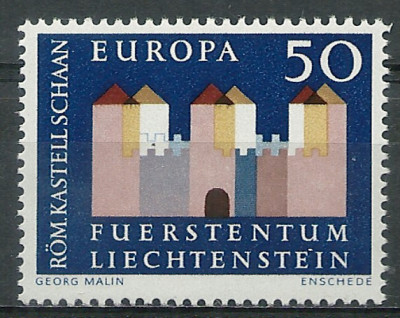 1964 r Liechtenstein  Mi 448**