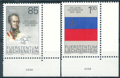 2006 r Liechtenstein Mi 1416 - 1419**