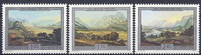2007 r Liechtenstein Mi 1449  - 1451**