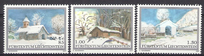 2007 r Liechtenstein Mi 1468  - 1470**