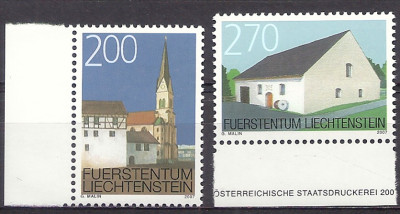 2007 r Liechtenstein Mi 1466  - 1467**