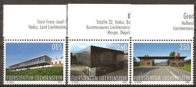 2009 r Liechtenstein Mi 1533 - 1535**