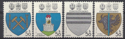 1980 r Czechosłowacja Mi 2549 - 2552**