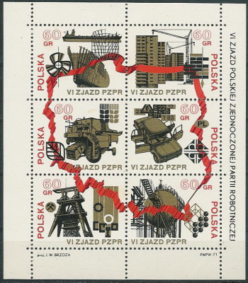 blok 42 : VI Zjazd PZPR