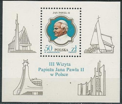 blok 89 : III wizyta JP II