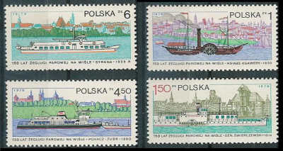ZC 2485-88 : Żegluga parowa na Wiśle