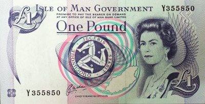 WYSPA MAN 1991-P40b-1 FUNT UNC.