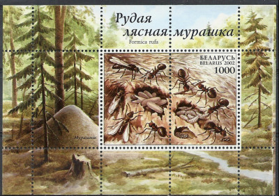 2002 r Białoruś Blok 26**.
