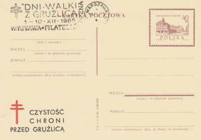 dodruk Cp 0275 I.01.war.XII.10: Dni walki z gruźlicą