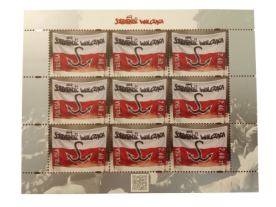 POLSKA Arkusik Fi 4765 ** 2017 Solidarność walcząca